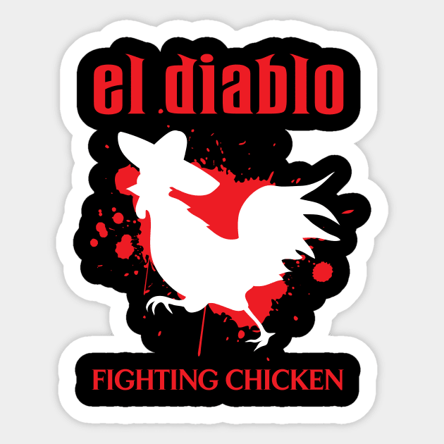 El Diablo Sticker by Flunkhouse